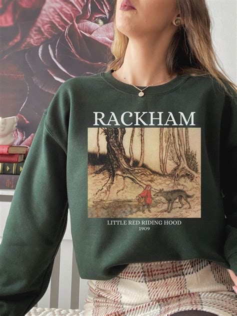 Arthur Rackham Little Red Riding Hood Illustration Famous Etsy