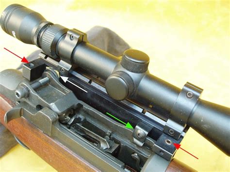 Rifle Parts Scope Mount Base Set M1d Garand Sniper Rifle Handguard