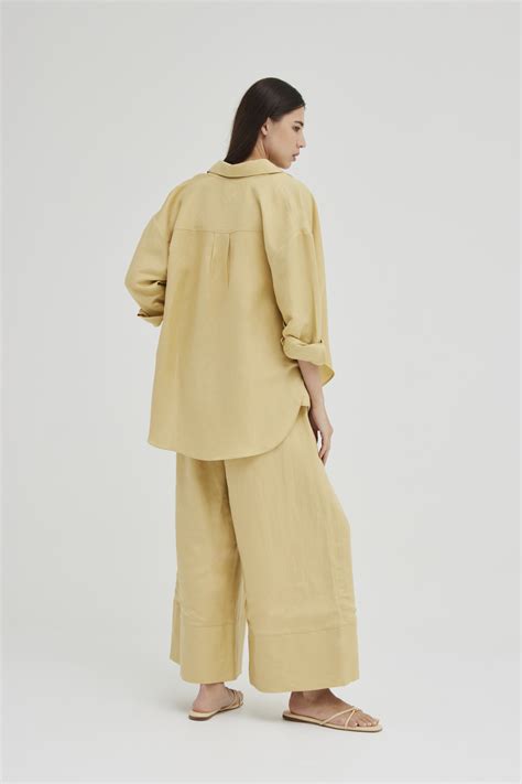 Linen Oversized Shirt Our Second Nature