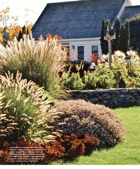 New england gardens frequently borrow design. Gorgeous front yard in Charlotte, VT using evergreen ...