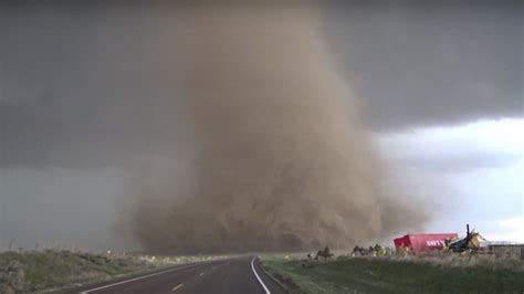 Watch Storm Chasers Get Dangerously Close To A Tornado In