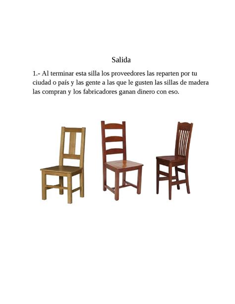 More images for proceso de elaboracion de una silla de madera con dibujos » Proceso De Elaboración De Una Silla De Madera - CALAMEO ...