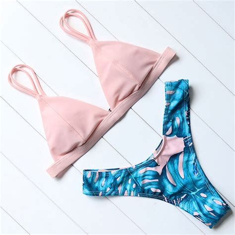 Omkagi Brand Swimwear Women Swimsuit Sexy Push Up Micro Bikinis Set