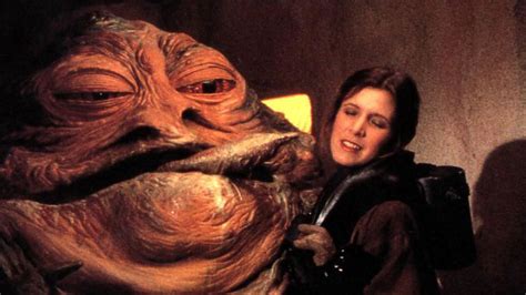 Leia Comes Face To Face With Jabba The Hutt In Return Of The Jedi Funny Pictures Leia