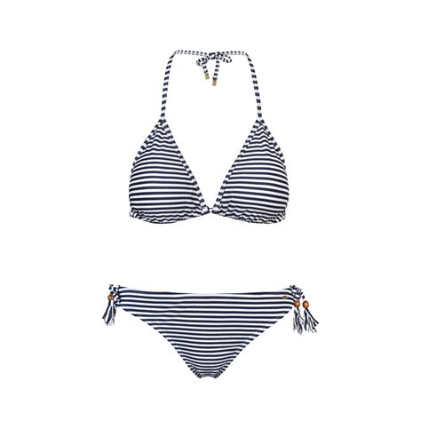 buy womens waiheke stripe triangle bikini top by snapper rock online snapper rock