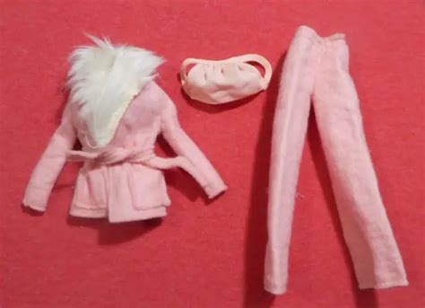 Vintage Barbie Clothes Mod Era Barbie 8687 Pink Pantsuit 3900