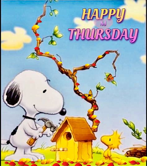 Happy Thursday | Snoopy love, Snoopy, Happy thursday