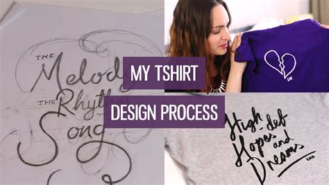 Designing T Shirts My T Shirt Design Process Charlimarietv Youtube