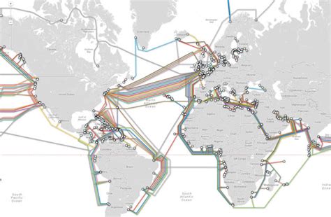 This Awesome Interactive Map Details The Undersea Cables That Wire The