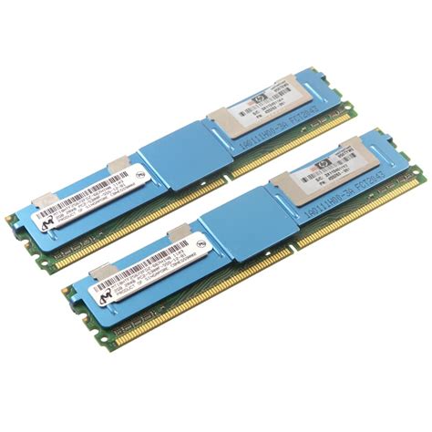 hp ddr2 ram 4gb kit 2x2gb pc2 5300f ecc 2r lp gekko