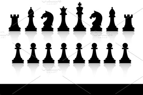 Named Chess Piece Icons Custom Designed Icons Creative Market