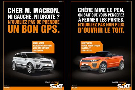 Location de voiture pas cher sixt partout dans le monde. LOCATION DE VOITURE : SIXT JOUE AVEC LES PRESIDENTIELLES