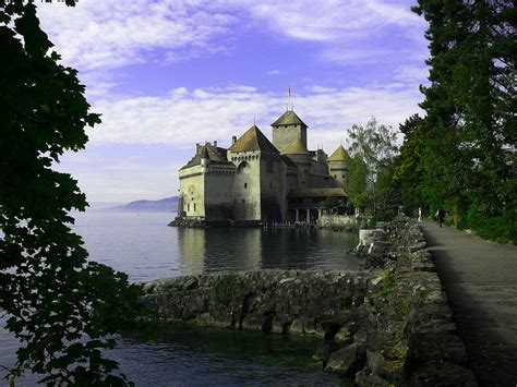 Schloss Chillon Am Genfersee Foto And Bild Europe Schweiz