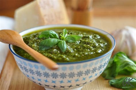 Fresh basil organic basil live plant, 1 ea. Pesto Sauce: A Classic Italian Style Basil Pesto from ...