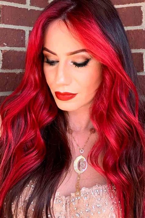 28 Beautiful Red Ombre Hair