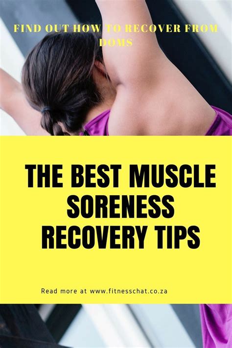 7 Best Muscle Soreness Recovery Tips Workout Soreness Sore Muscles