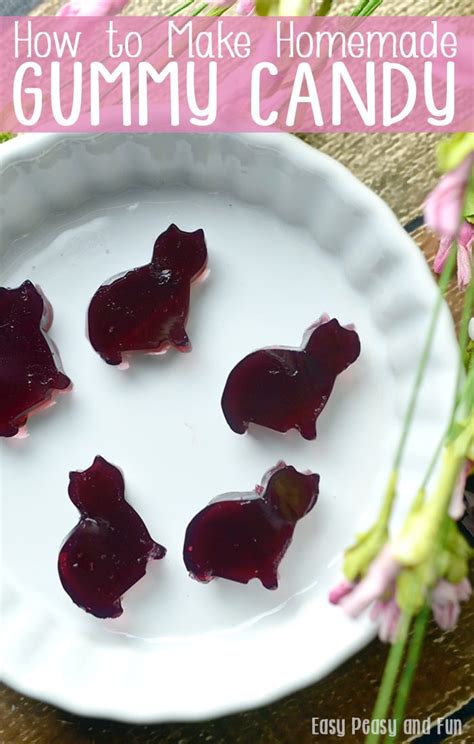 How do you make jello gummy? How to Make Gummy Candy - Homemade Grape Gummies - Easy ...