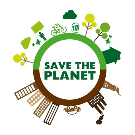 Save The Planet Stock Illustration Illustration Of Leaflet 33590905