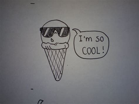 Maar hoe teken je nou makkelijk zelf even een leuke eenhoorn? hoe teken je een cool ijsje (makkelijk) (how to draw ice ...