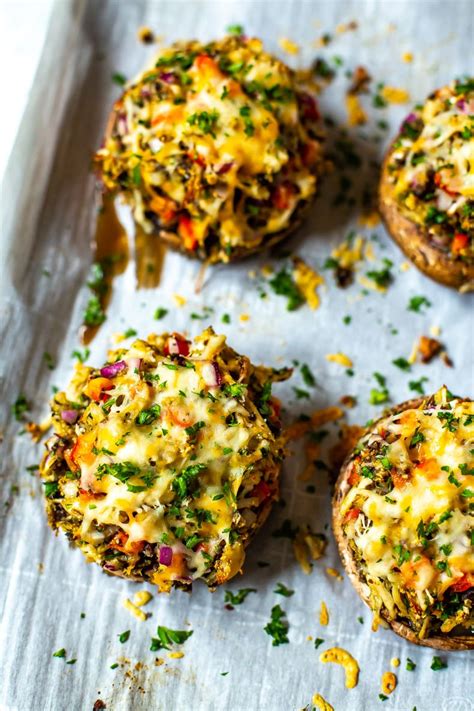 We found 9 easy portobello mushroom recipes that prove vegetarian dishes can be as flavorful as they are healthy. The BEST EVER Stuffed Portobello Mushrooms - The Girl on Bloor