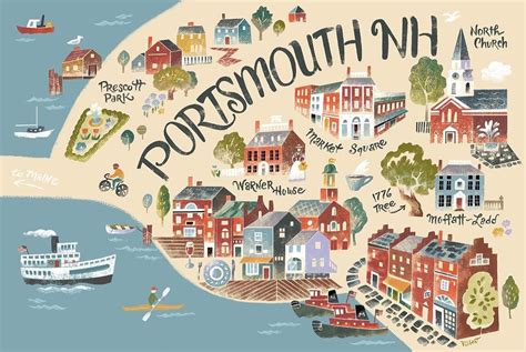 How Good Is This Illustrator Carolyn Vibbert Makes Portsmouth Nh