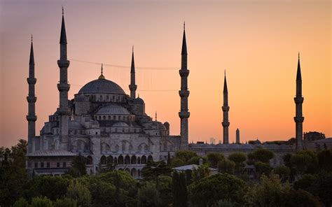 1080p Turkey Istanbul Sultan Ahmed Mosque Mosques Blue Mosque Hd