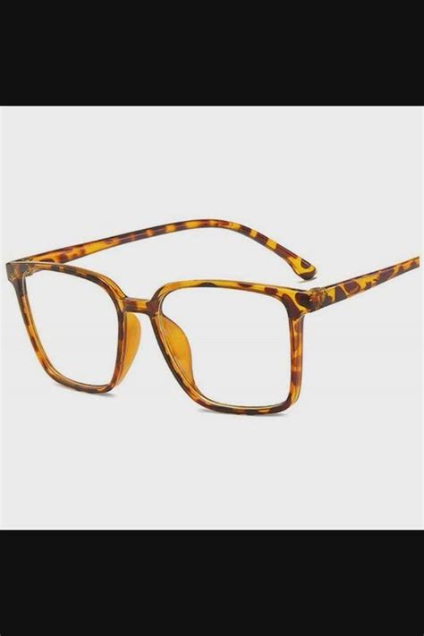 43 82 optical clear glasses frame men women vintage square eyeglasses fake glass retro handmad