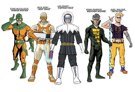 THE ROGUES - The Flash 10 Years Later Part 3 by KevinDoesArt0 on DeviantArt