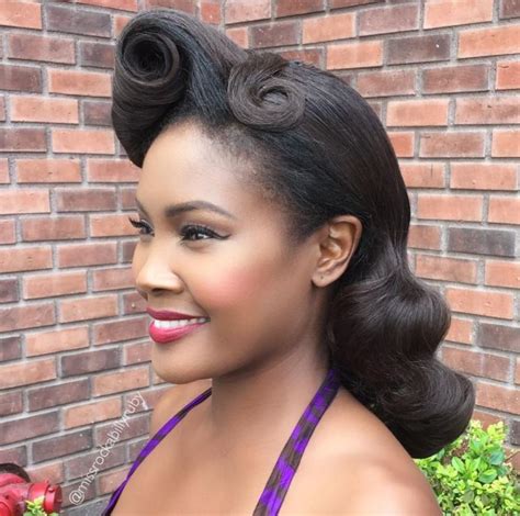 S curl hairstyles for ladies. » 18 retro-perfect '50s hairstyles to try