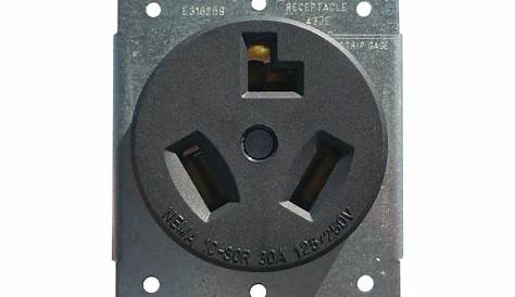 ENERLITES 30A Dryer Plug Receptacle 3 Wire Power Outlet 125 250V 10-30R