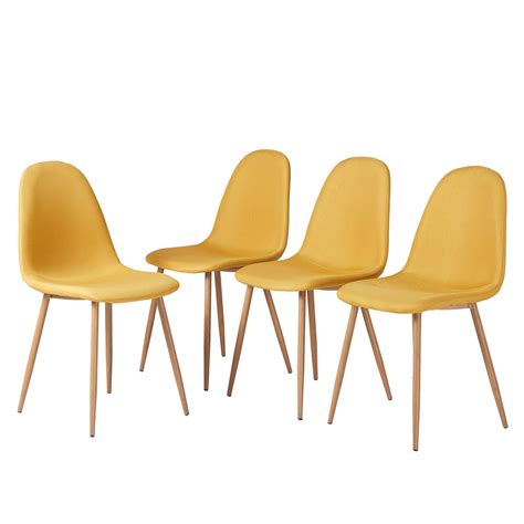 Yellow Dining Chair Chair Pads And Cushions