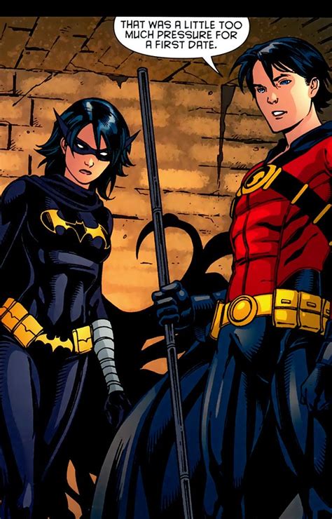 Tim Drake And Cassandra Cain