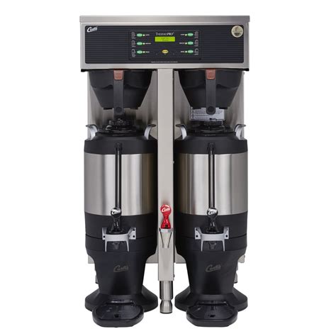 Steps in making coffee with a drip coffee maker. Curtis TP15T10A1159 High-volume Thermal Coffee Maker ...