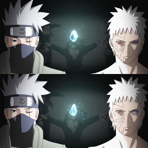 Kakashi Hatake And Obito Uchiha Naruto Shippuden Naruto Clans Naruto