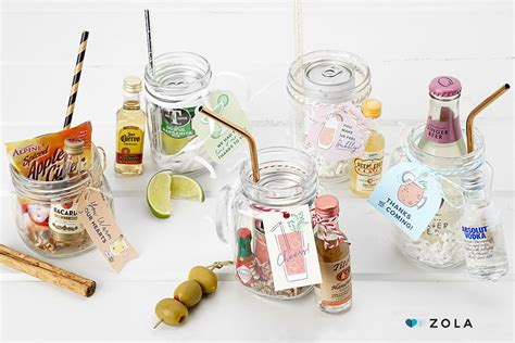 DIY Mason Jar Cocktail Kits Your Guests Will Adore Zola Expert