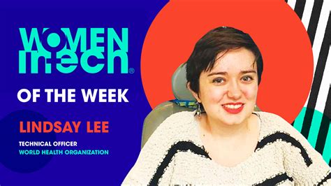 Woman Of The Week Lindsay Lee Women In Tech®
