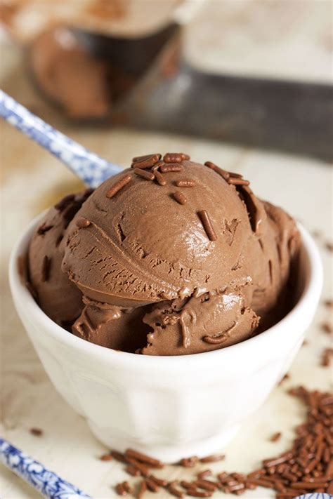 The Very Best Chocolate Ice Cream Recipe Homemade Chocolate Ice Cream Ice Cream Maker