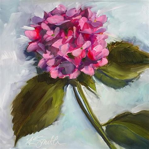 Hydrangea Hydrangea Painting Hydrangea Art Flower Art Flower