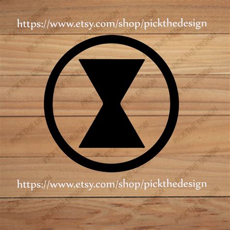 Decal Black Widow Vinyl Decal Sticker For Cars Laptops Etsy