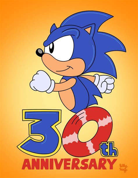 Sonic 30th Anniversary By Slysonic On Deviantart