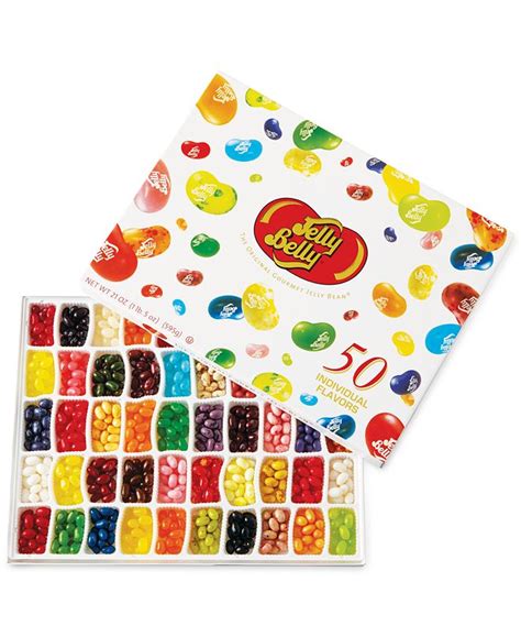 Savor one flavor at a time to experience the true and distinctive taste of each jelly belly bean or experiment by combing flavors in a jelly belly recipe to. Jelly Belly 50 Flavor Gift Box & Reviews - Food & Gourmet ...