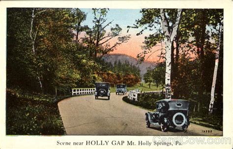 Scene Near Holly Gap Mt Holly Springs Mount Holly Springs Pa