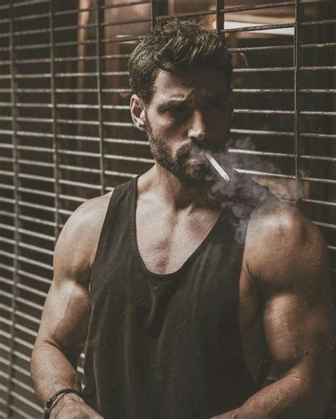 Pin By Kairos On Rpg Male Faceclaims Sexy Bearded Men Man Smoking