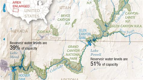 a water shortage for the colorado river basin for the first time