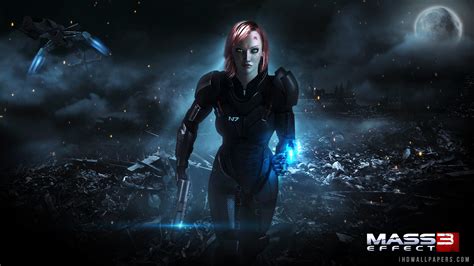 Free Download Download Female Shepard Mass Effect 3 Wallpaperbackground 1920x1080 For Your