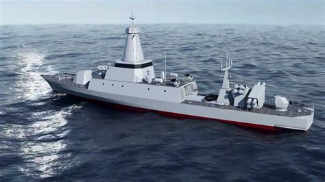 CMN Combattante FS56 Stealth Fast Attack Craft Missile - FACM Guided Missile Patrol Craft - PTG ...
