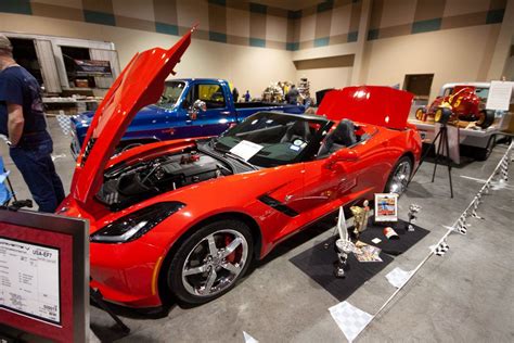 Corvette Chevy Expo Is Held At The Galveston Island Convention Center