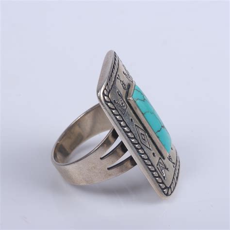 Lot Everett Mary Teller Navajo Native American Sterling Silver And
