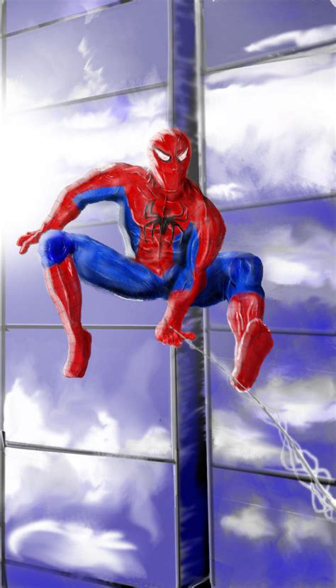 Spiderman Shooting Web By Hartsough18 On Deviantart