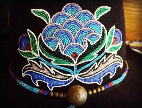 Pin By Ellen Bounds On Beaded Flowers For The Heart Native American